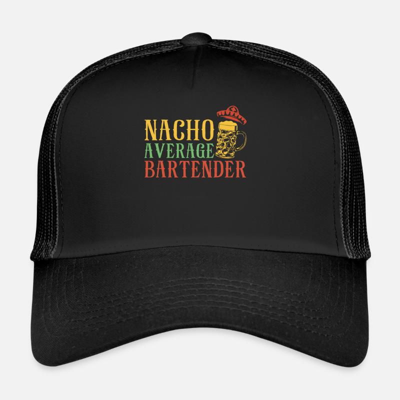 Barman Mixologue Nacho Average Casquette trucker 