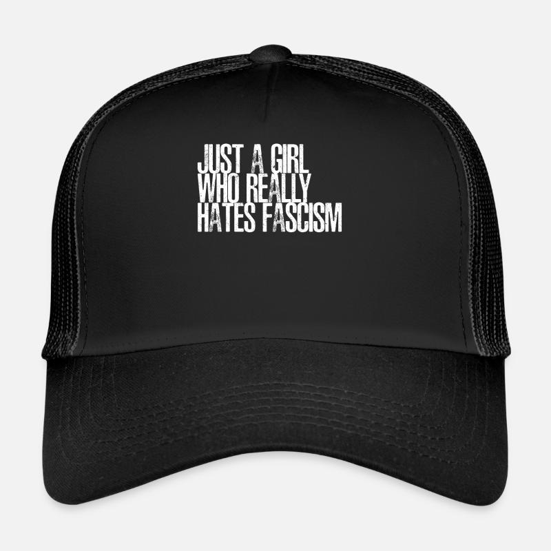 Respect Tolérance Antifascisme Casquette trucker 
