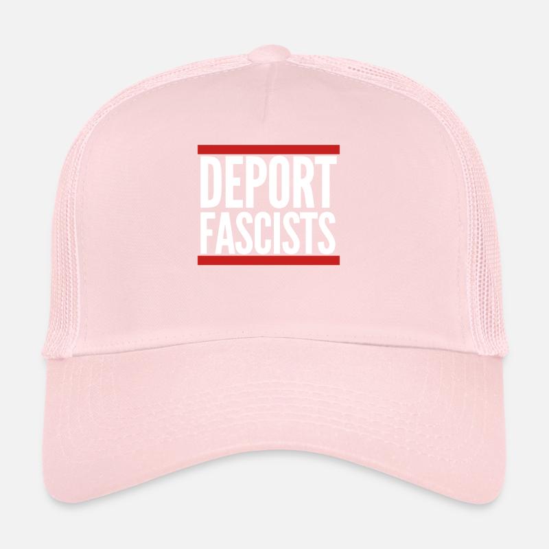 Antifascisme Respect Tolérance Humanité Casquette trucker 