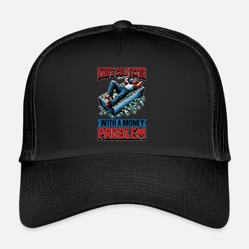 Blade Forging Knife Collector With Blade Crafting Trucker Cap