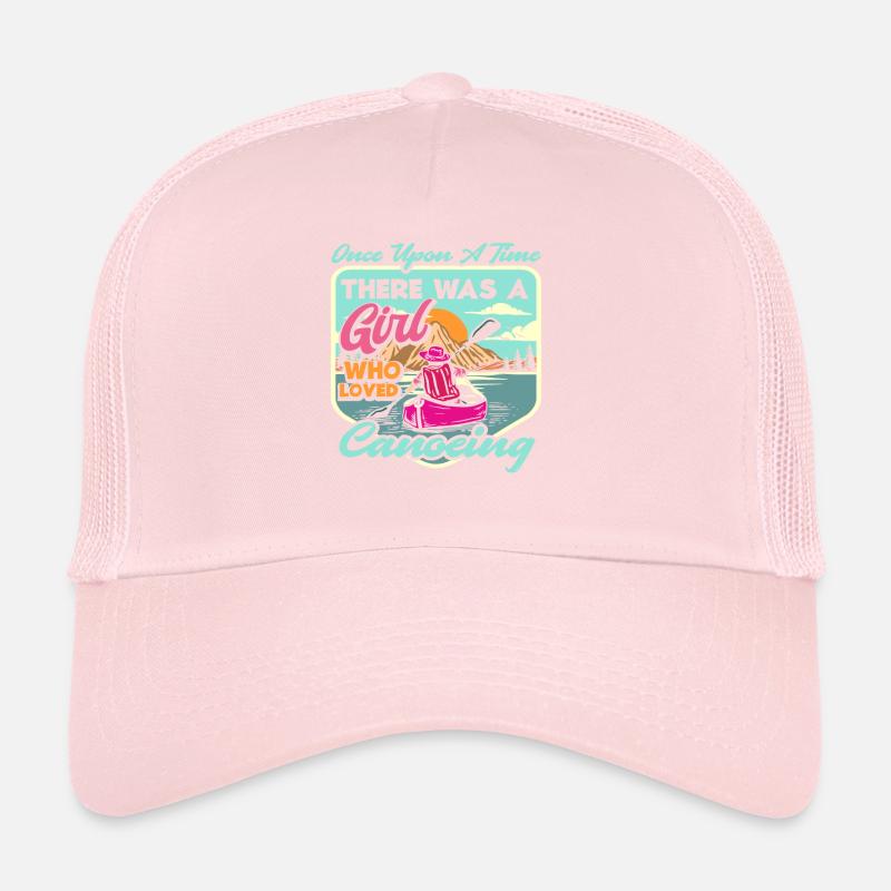 Fille que le canoë aime le canoë Casquette trucker 