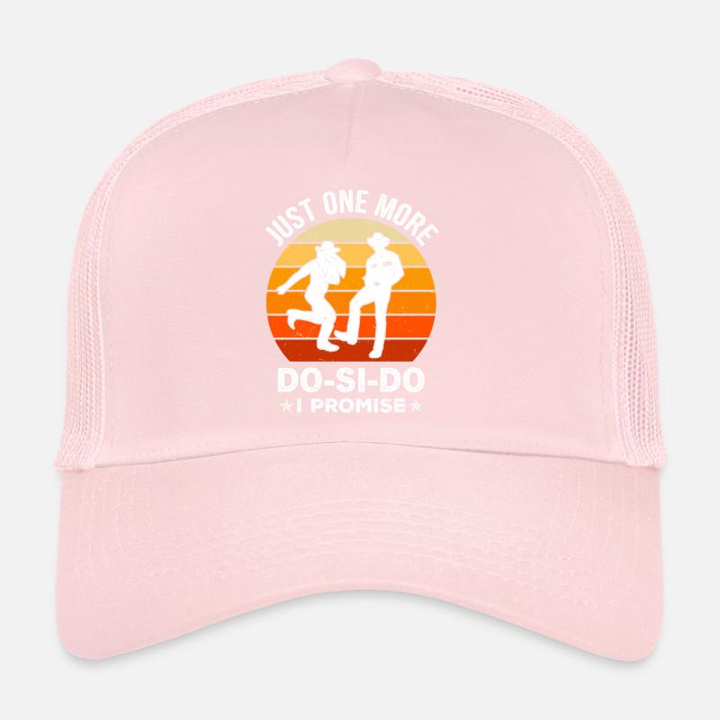 Funny Square Dance Saying Trucker Cap