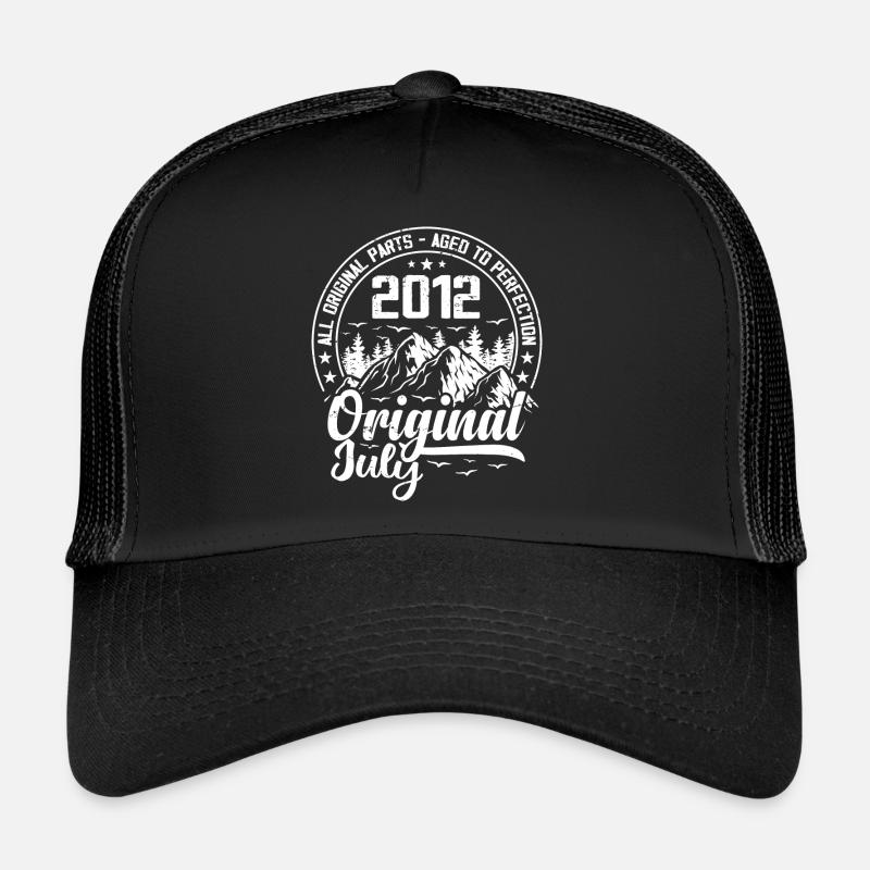 July 2012 Original:12 Year Old Birthday Gift Trucker Cap