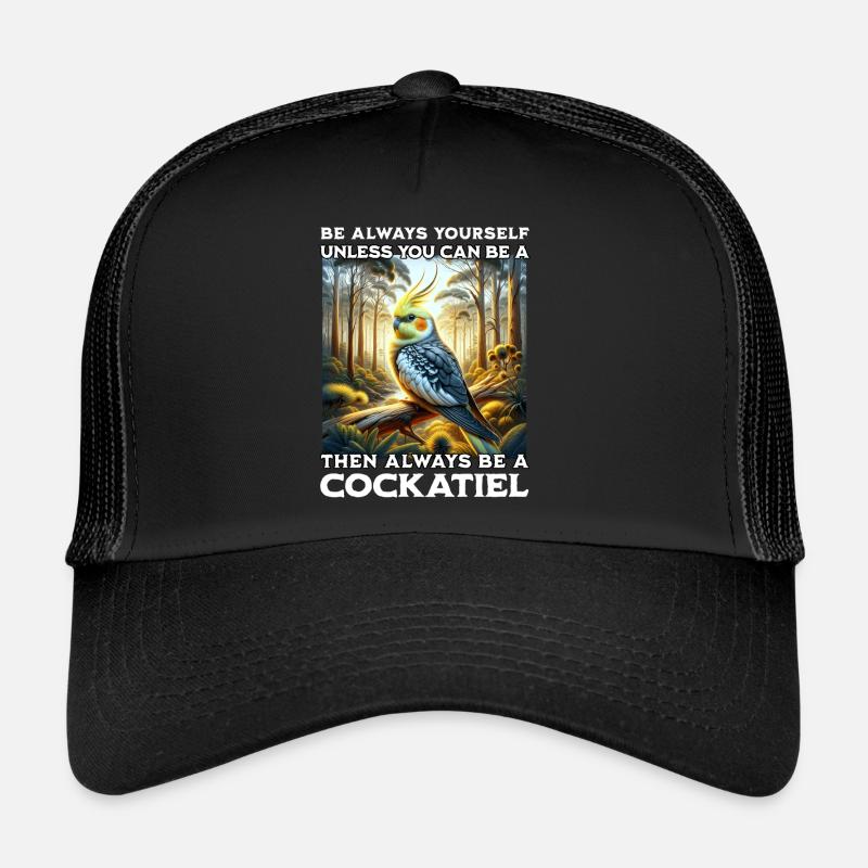 Nymphensittich Spruch Trucker Cap