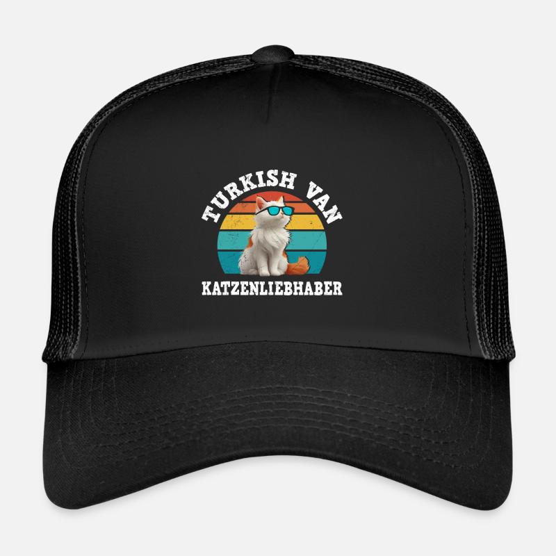 TURKISH VAN KATZENLIEBHABER Turkish Van Trucker Cap