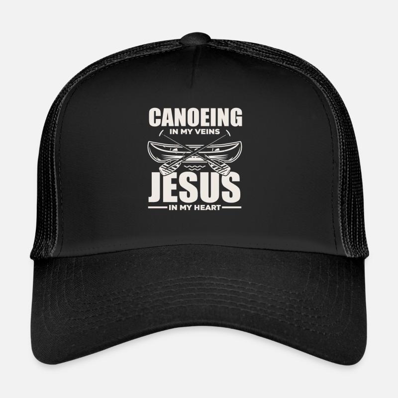 Canoë Jésus Chrétiens chrétiens Casquette trucker 