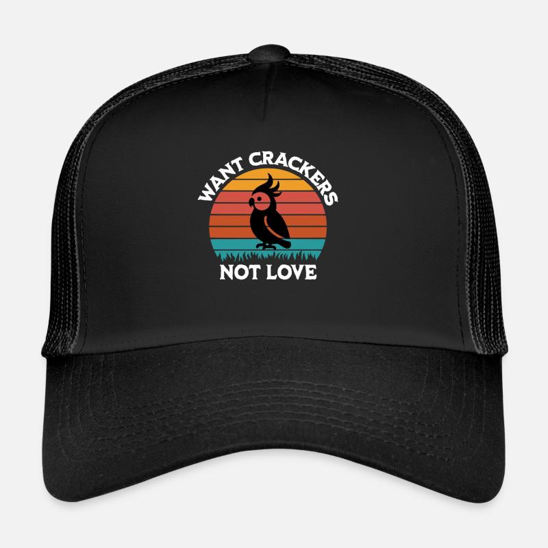 Nymphensittich Spruch Trucker Cap