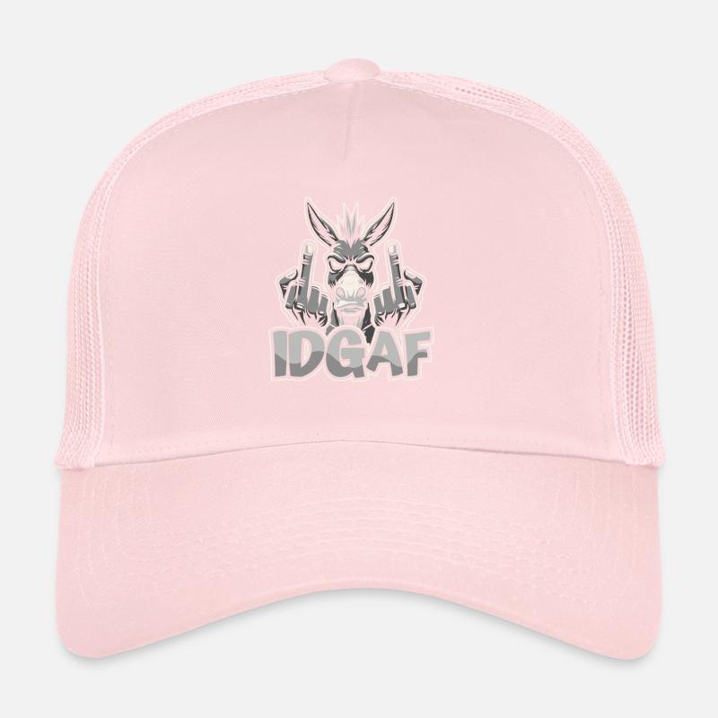 Muli Donkey Idgaf Trucker Cap