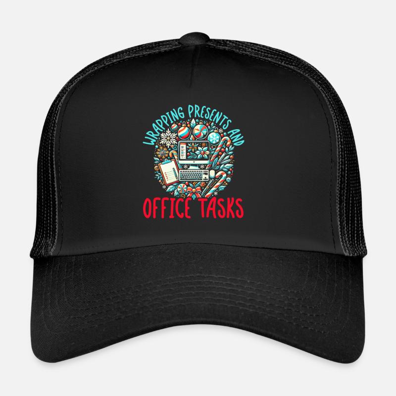 Lustige Weihnachten Admin Assistant Weihnachtsmann Trucker Cap