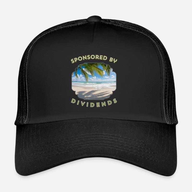 Sponsorisé par des dividendes Casquette trucker 