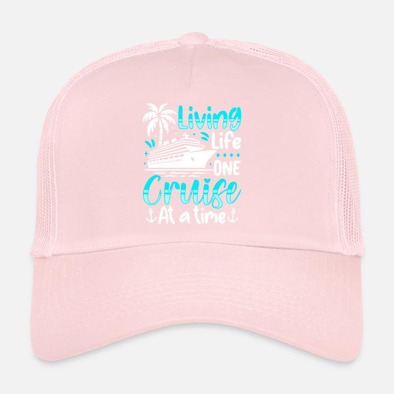 Vivre une croisière à la fois Casquette trucker 