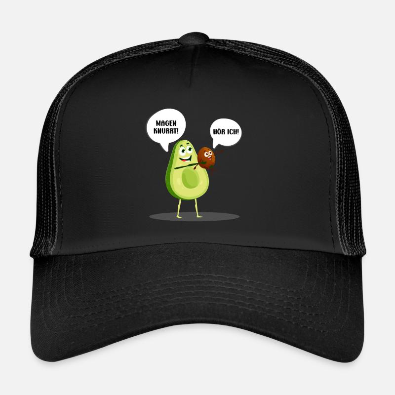 Grossesse L’ESTOMAC GROGNE J’ENTENDS ! Amusement Casquette trucker 