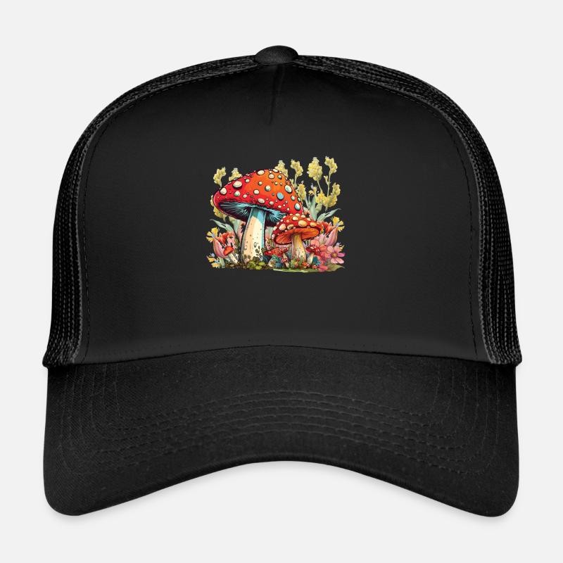 Wild mushroom and moon No time, I'm looking for Trucker Cap