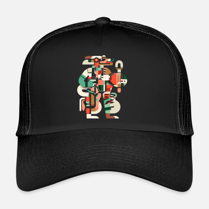 Mayan God Mayan Mythology Itzamna Trucker Cap