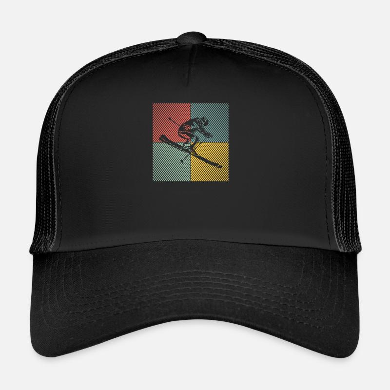Ski Ski Remontées mécaniques Ski Ski Ski Skis Casquette trucker 