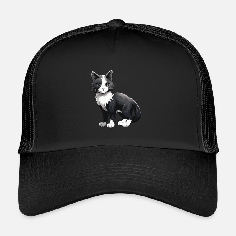 Cat Symbol Animal Trucker Cap