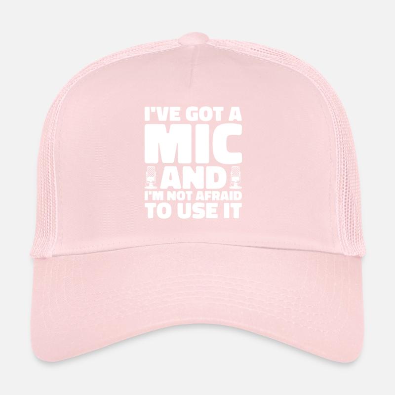 Podcast Host Podcaster Podcasting Podcast Listener Trucker Cap