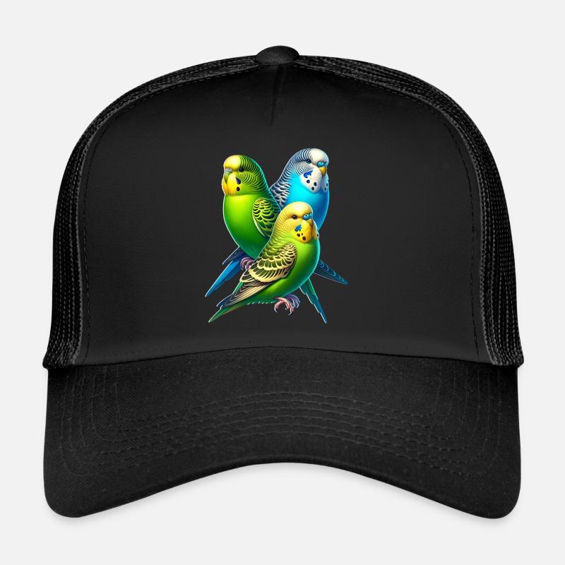 Dicton de perruche Casquette trucker 