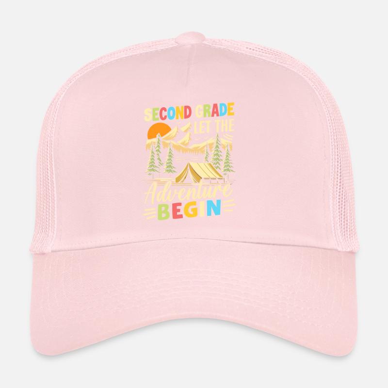 Second Grade Let The Adventure Begin Trucker Cap