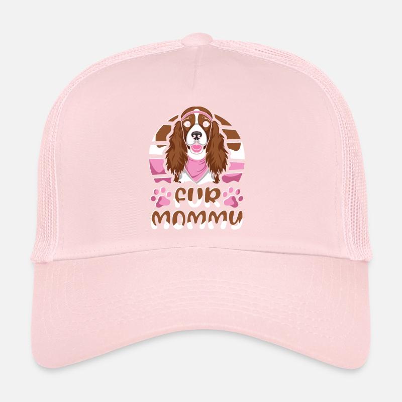 Cocker Spaniel Mutter Hundemama Fur Mommy Trucker Cap