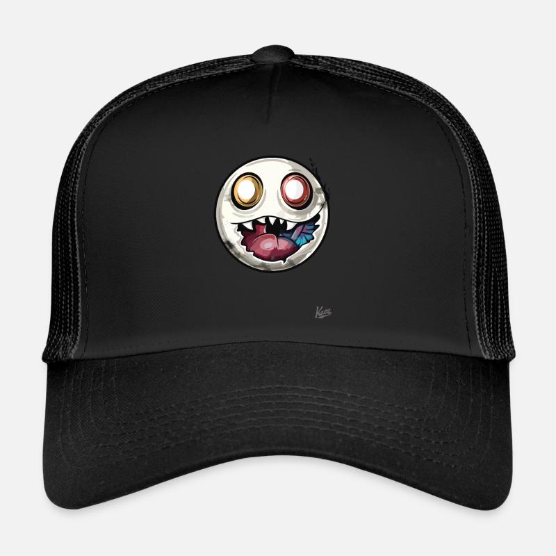 Créature d’horreur drôle et maléfique Casquette trucker 