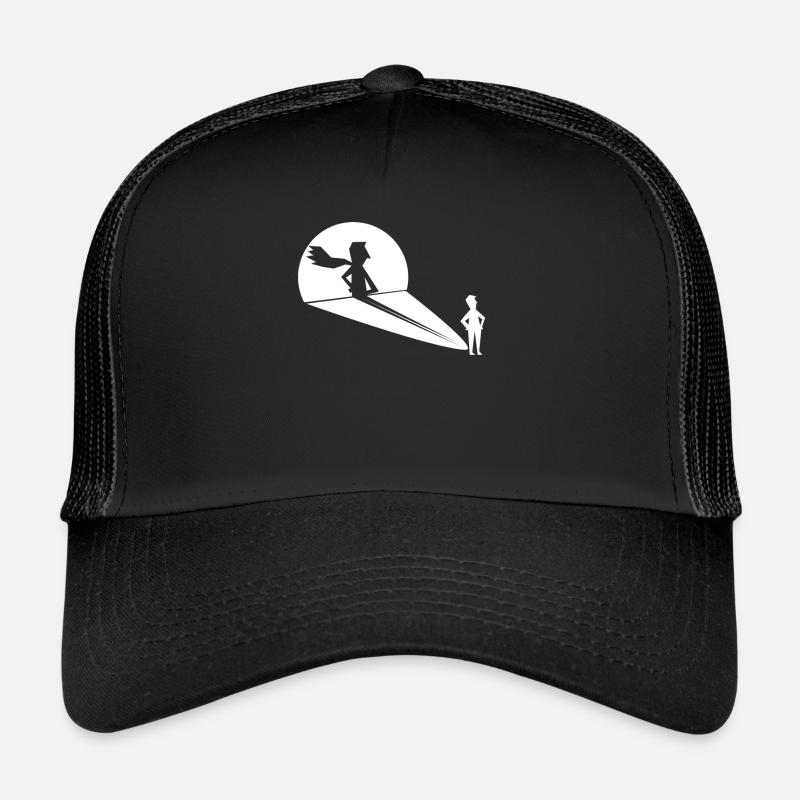 Projection de super-héros de figurine d’ombre Casquette trucker 