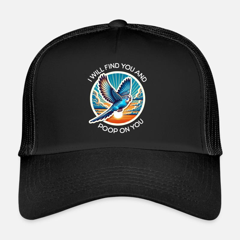 Dictons de perruche Casquette trucker 