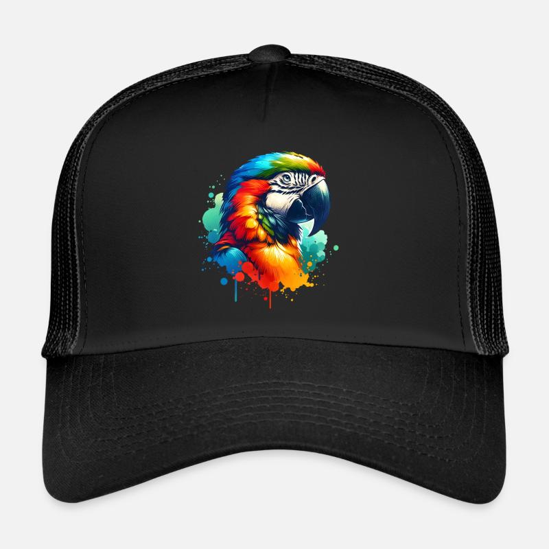 Dictons de perroquet Casquette trucker 
