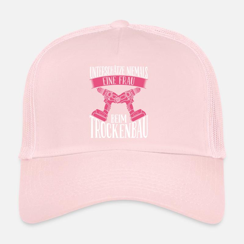 Drywall Builder Women Craftsman Drywall Builder Trucker Cap