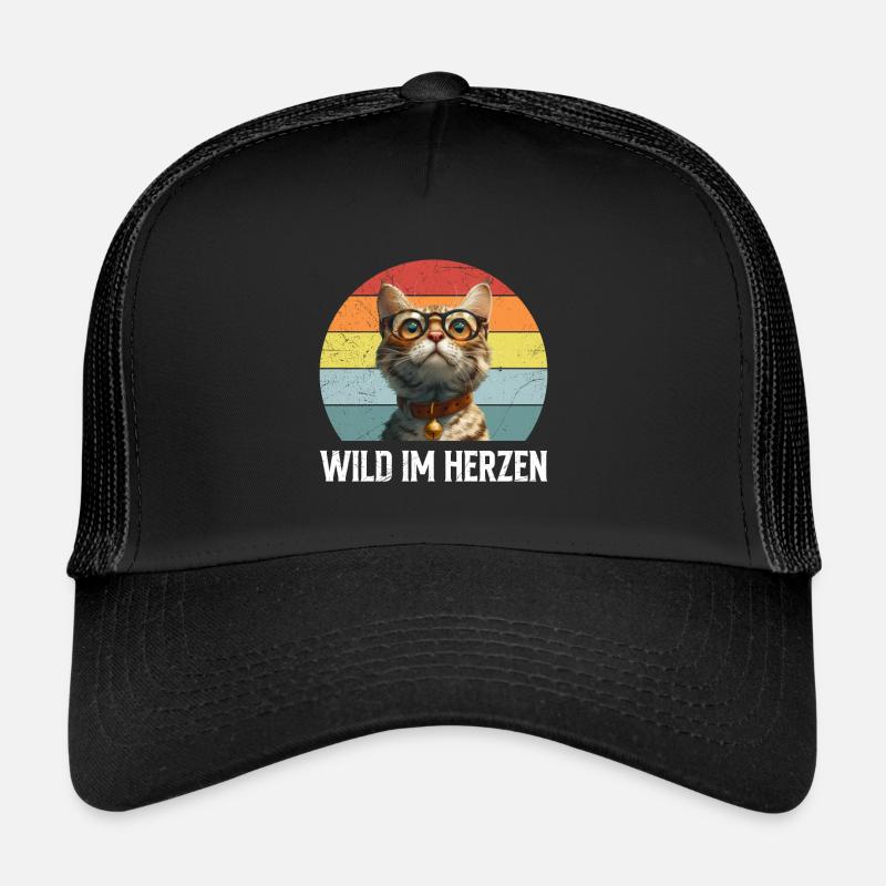 Chats du Bengale SAUVAGE DANS LE CŒUR Chats du Bengale Casquette trucker 