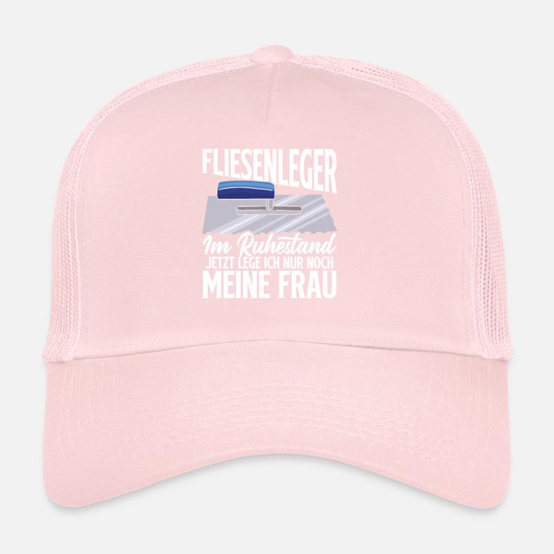 Tile Laying Trainee Silicone Toothed Trowel Trucker Cap