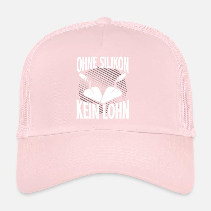 Fliesenleger Silikon Handwerker Beruf Plattenleger Trucker Cap