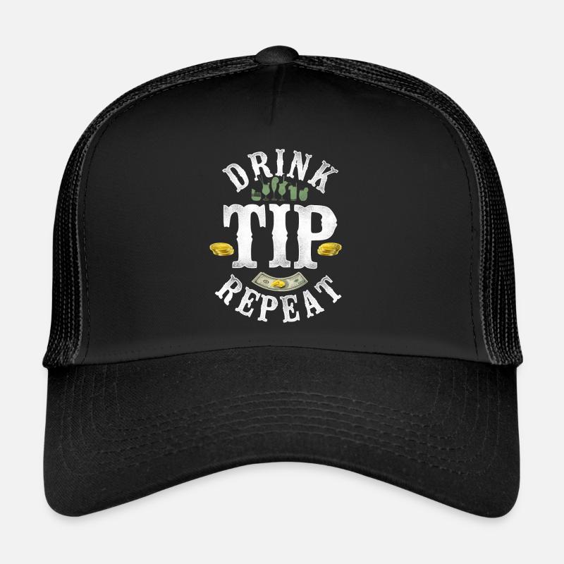 Barman Mixologue Astuce de boisson Casquette trucker 
