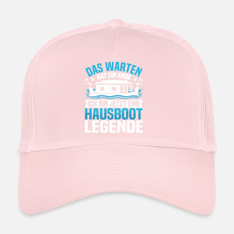 Bootbesitzer Hausboot Führerschein Bootsfahrer Trucker Cap