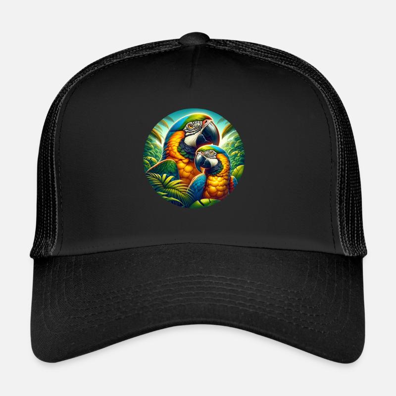 Perroquet Casquette trucker 