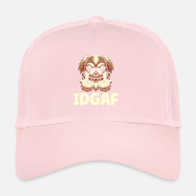 Pekingese Idgaf Trucker Cap