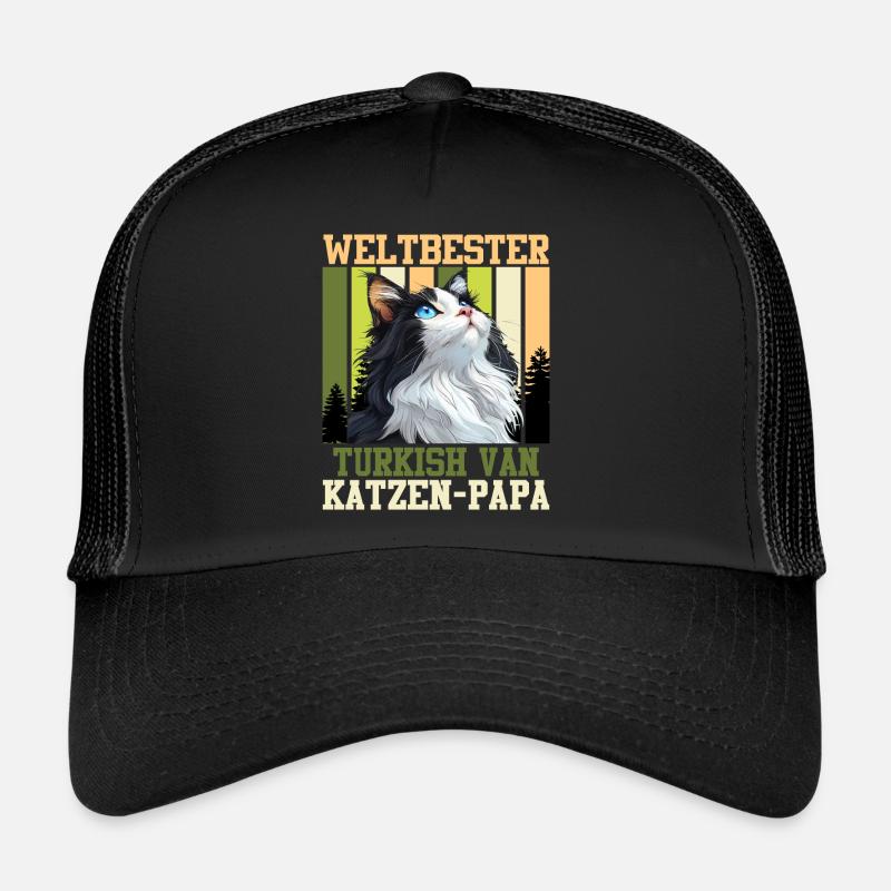 Turc Van MEILLEUR CHAT TURC DU MONDE Casquette trucker 