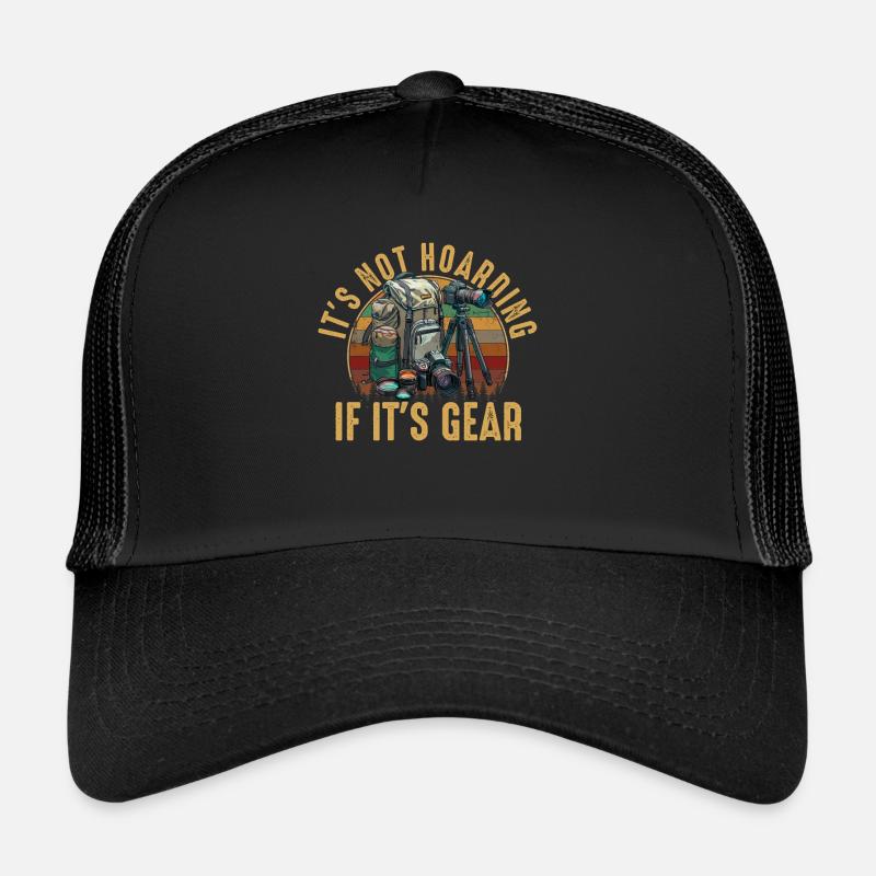 it's not horading gear, Photography camera Trucker Cap