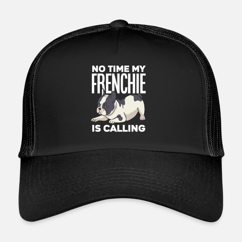 Bouledogue français de compagnie - Casquette trucker  - noir/noir
