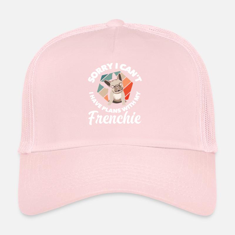 Chien rétro race bouledogue français Casquette trucker 