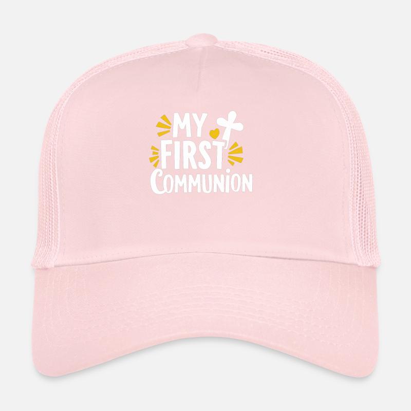 Mon souvenir de célébration de la première communion Casquette trucker 