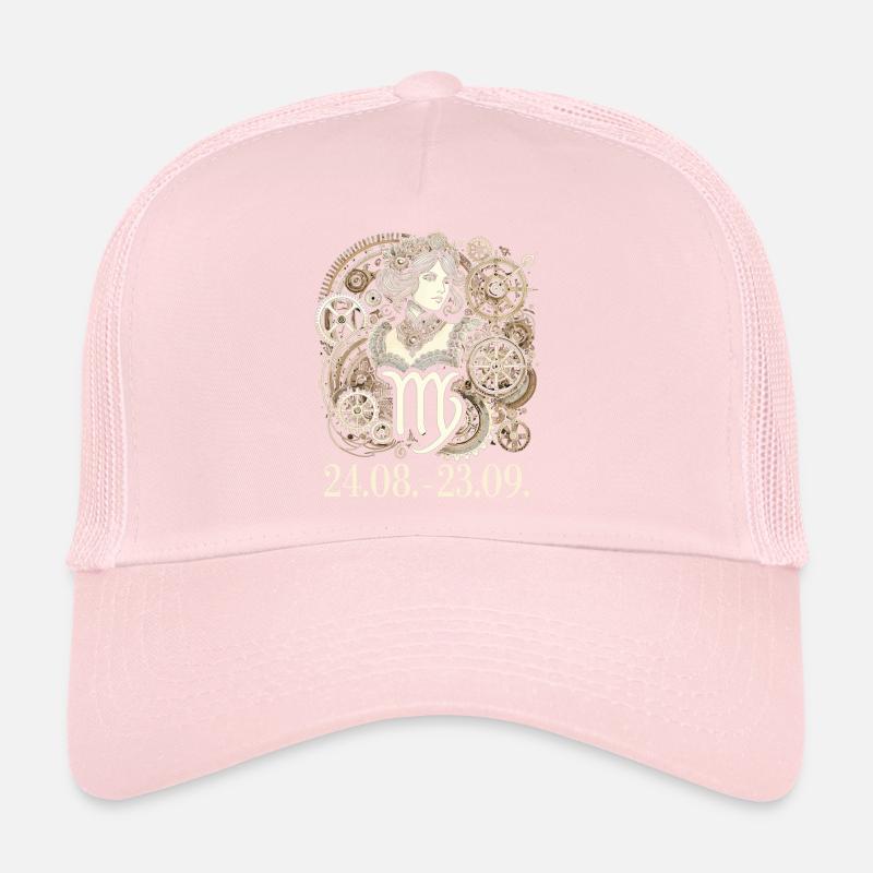 Sternzeichen Jungfrau Steampunk Stil Trucker Cap