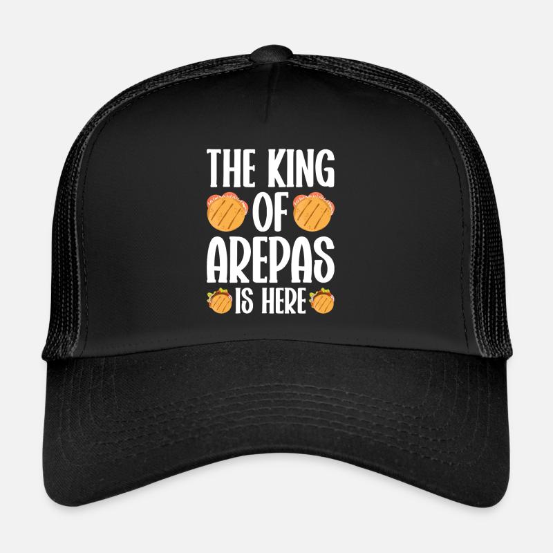 Cuisine colombienne d’Arepa Casquette trucker 