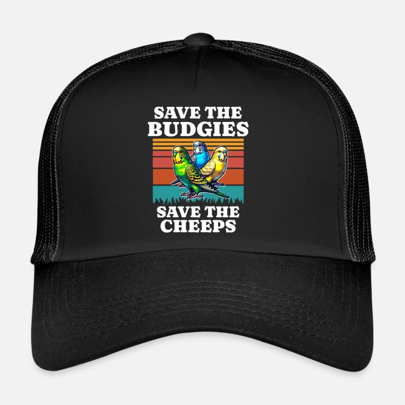 Sauvez Perruche Perruche Casquette trucker 