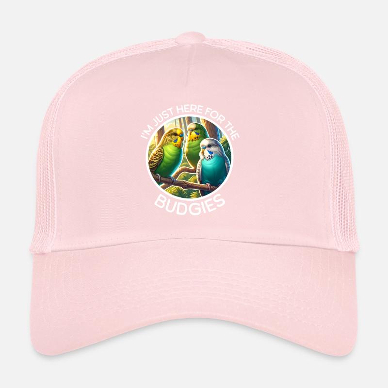 Lustige Wellensittich Sprüche Trucker Cap