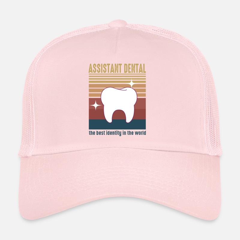 future vintage retro assistant dental surgery Casquette trucker 