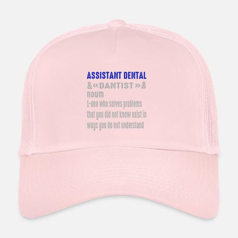 future vintage retro assistant dental surgery Casquette trucker 