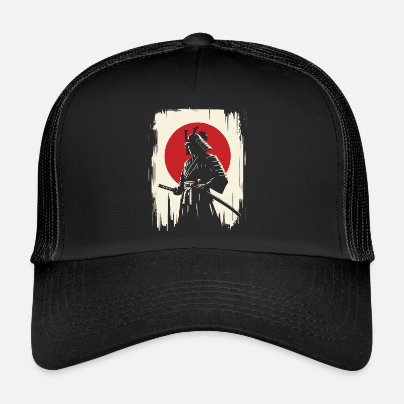 Samurai Ronin Schwertkampf Krieger Geschenk Trucker Cap