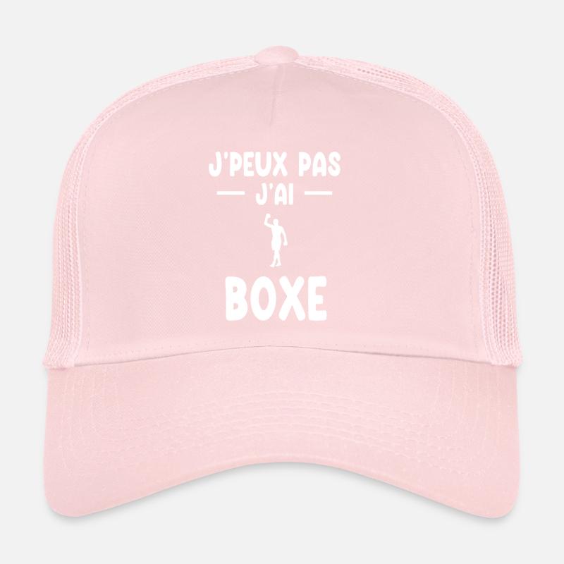 I can't I boxed boxer gift Trucker Cap