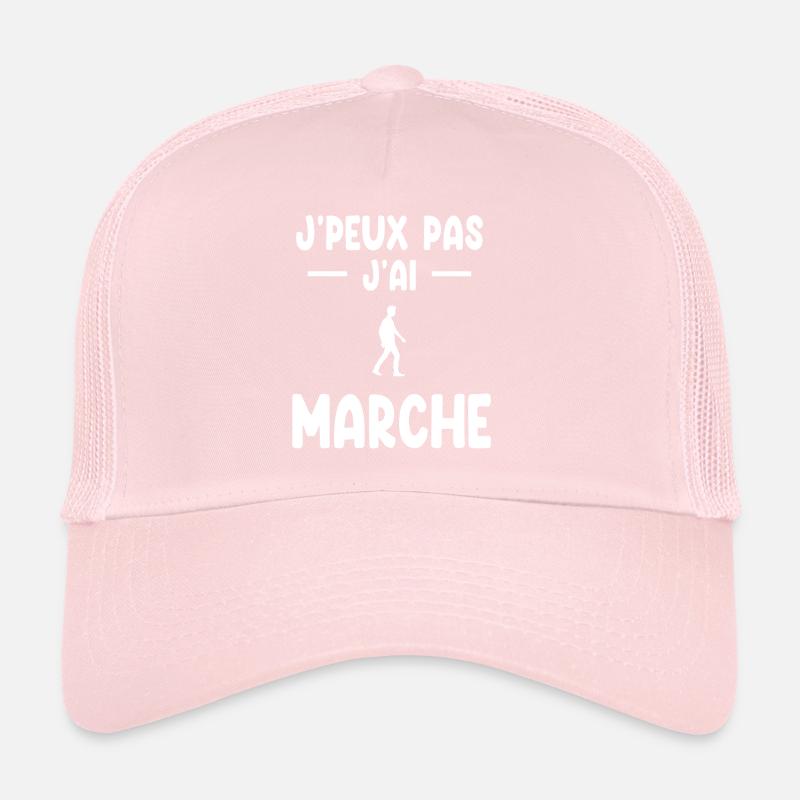 I can't I walked walker Geschenk Trucker Cap
